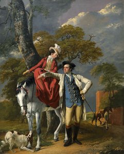 トーマス・コルトマン夫妻、1770-72年頃