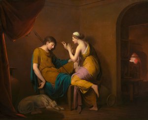 The Corinthian Maid, 1782-1784」です。 作： Joseph Wright of Derby