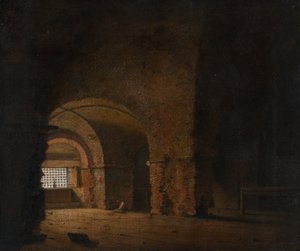 囚人 作： Joseph Wright of Derby