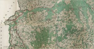 日本語: スタヴェレの地図 - ベルギー、ロエスブルージュ ハリンゲ (スタヴェレ)、ジョセフ デ フェラーリス (1726 – 1814) 作 作： Joseph de Ferraris