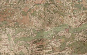 アールスコートの地図-アールスコート 作： Joseph de Ferraris