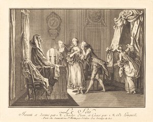 夜 作： Joseph de Longueil after Charles Eisen