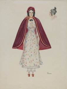 人形 - Narcissa Savery, c. 1937.