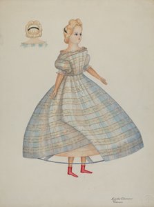 人形 - ネリー・ベイツ、c。 1937年
