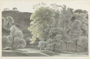スビアコ地域の木々 作： Josephus Augustus Knip