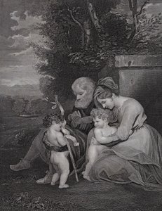 聖家族(彫刻) 作： Joshua (after) Reynolds