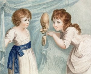 ルイジ・スキアボネッティ（1765-1810）が彫った「マスク」は、T. SimpsonとDarling & Thompsonによって出版されました。 作： Joshua (after) Reynolds