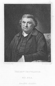 The Reverend Thomas Warton（イギリスの文学史家、批評家、詩人）（彫刻作品 作： Joshua (after) Reynolds