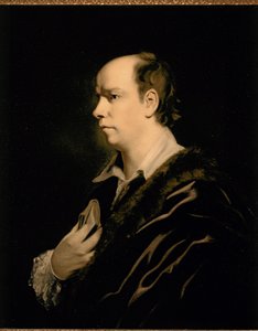 オリヴァー・ゴールドスミス、1770年頃の肖像（油彩・キャンバス） 作： Joshua (studio of) Reynolds