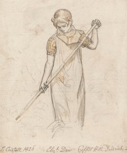 Garota capinando: Elizabeth Dew 作： Joshua Cristall