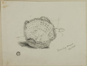 籐細工の洗面かご 作： Joshua Cristall