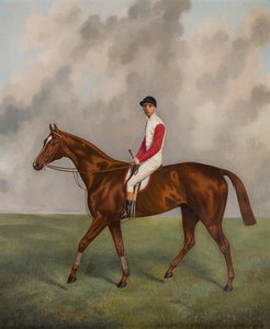 1892年のダービーのヒューゴ卿、1892年頃（キャンバスに油彩） 作： Joshua Dighton