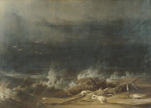 その終わりに向かって大洪水、ca。 1813年。 作： Joshua H. Shaw