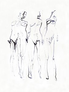 3人の優雅な姿