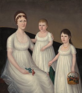 グレース・アリソン・マッカーディ ヒュー・マッカーディ夫人と娘のメリー・ジェーンとレティシア・グレース c1806年