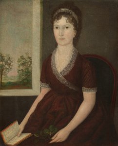サラ・オグデン・ガスティン、c。 1805年。