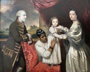 1765年 レイノルズ・ハンコック家 作： ジョシュア・レイノルズ