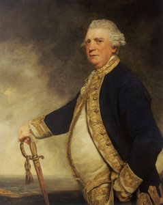 オーガスタス・ケッペル提督（1725-1786） 作： Joshua Reynolds