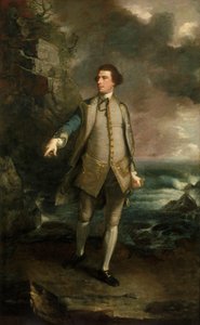オーガスタス・ケッペル大尉（1725-1786） 作： Joshua Reynolds
