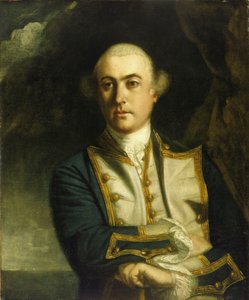 ジョン・バイロン大尉（1723-1786） 作： Joshua Reynolds