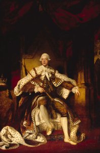 ジョージ3世（1738-1820） 作： ジョシュア・レイノルズ