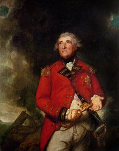 ヒースフィールド卿（1717-90）1779-83、1787年の包囲中のジブラルタル総督 作： Joshua Reynolds