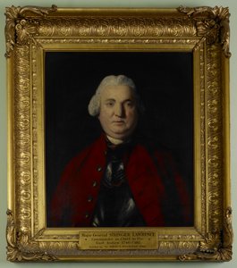 ストリンガー・ローレンス少将（1697-1775）東インド総司令官 作： Joshua Reynolds