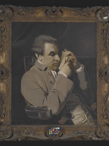 Retrato de Joseph Baretti (óleo sobre tela) 作： Joshua Reynolds