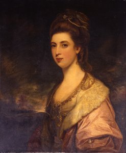 アン・スザンナ・ウォーバートン、リチャード・ペナント夫人の肖像 作： Joshua Reynolds