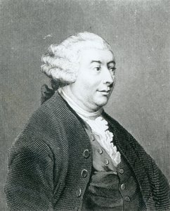 ウィリアムヘンリーワージントンが刻んだデビッドヒュームの肖像 作： Joshua Reynolds
