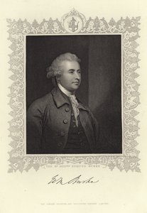 エドモンド・バークの肖像 作： Joshua Reynolds