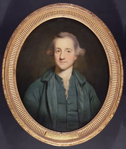 ベンガルの知事、ヘンリー・ヴァンシッタートの肖像、1751-54年頃 作： Joshua Reynolds
