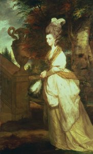 ハートフォード侯爵夫人の肖像（1759-1834）1777-78（キャンバスに油彩） 作： Joshua Reynolds