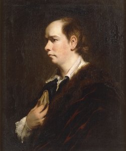 オリバーゴールドスミスの肖像 作： Joshua Reynolds
