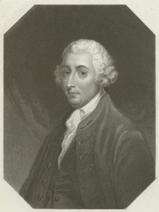 トビアス・スモレットの肖像 作： Joshua Reynolds