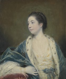 女性の肖像画。 作： Joshua Reynolds