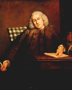 サミュエル・ジョンソン、英語の手紙の男、1756-1757 作： Joshua Reynolds