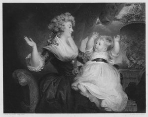 デボンシャーの公爵夫人、1784 作： Joshua Reynolds