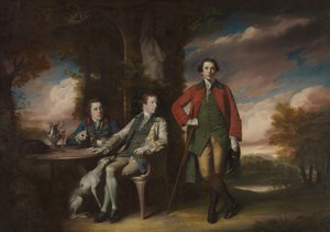 イニゴジョーンズとチャールズブレアとの名誉あるヘンリーフェーン1739-1802、1761-66。 作： Joshua Reynolds