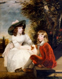 ジョン・ジュリアス・アンガースタインの子供たち 作： Joshua Reynolds