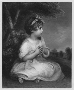 ヴァーノンギャラリーの写真からの無垢の時代 作： Joshua after Reynolds