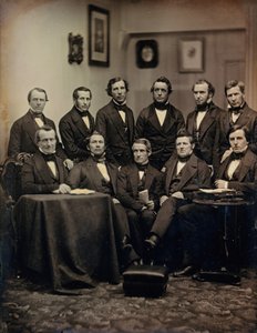ボストンの法律家や聖職者 , 1850年頃作成者ジョサイア・ジョンソン・ホーズ、アルバート・サンズ・サウスワース。 作： Josiah Johnson Hawes, Albert Sands Southworth
