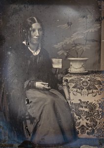ハリエット・ビーチャー・ストウ、1850年代。クリエイター。ジョサイア・ジョンソン・ホーズ、アルバート・サンズ・サウスワース