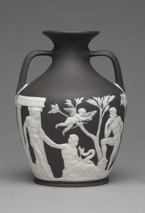 ポートランド花瓶、1790年頃 作： Josiah Wedgwood