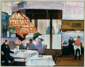 コーヒーハウスで 作： Josse Goossens