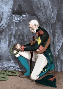 ナポレオンの墓の前のグラント 作： Josse Photo