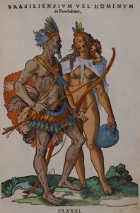 ブラジルの住民の習慣 作： Jost Amman