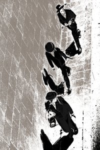 シリーズ『嘆きの壁の火曜日』より「ヤッファ門に向かって」2016年（写真） 作： ジョイライオンズ