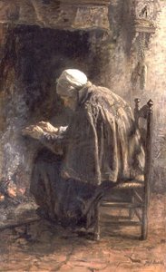 人は年をとると 作： Jozef  Israels
