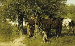 ランデブー、1881 作： Jozef Brandt